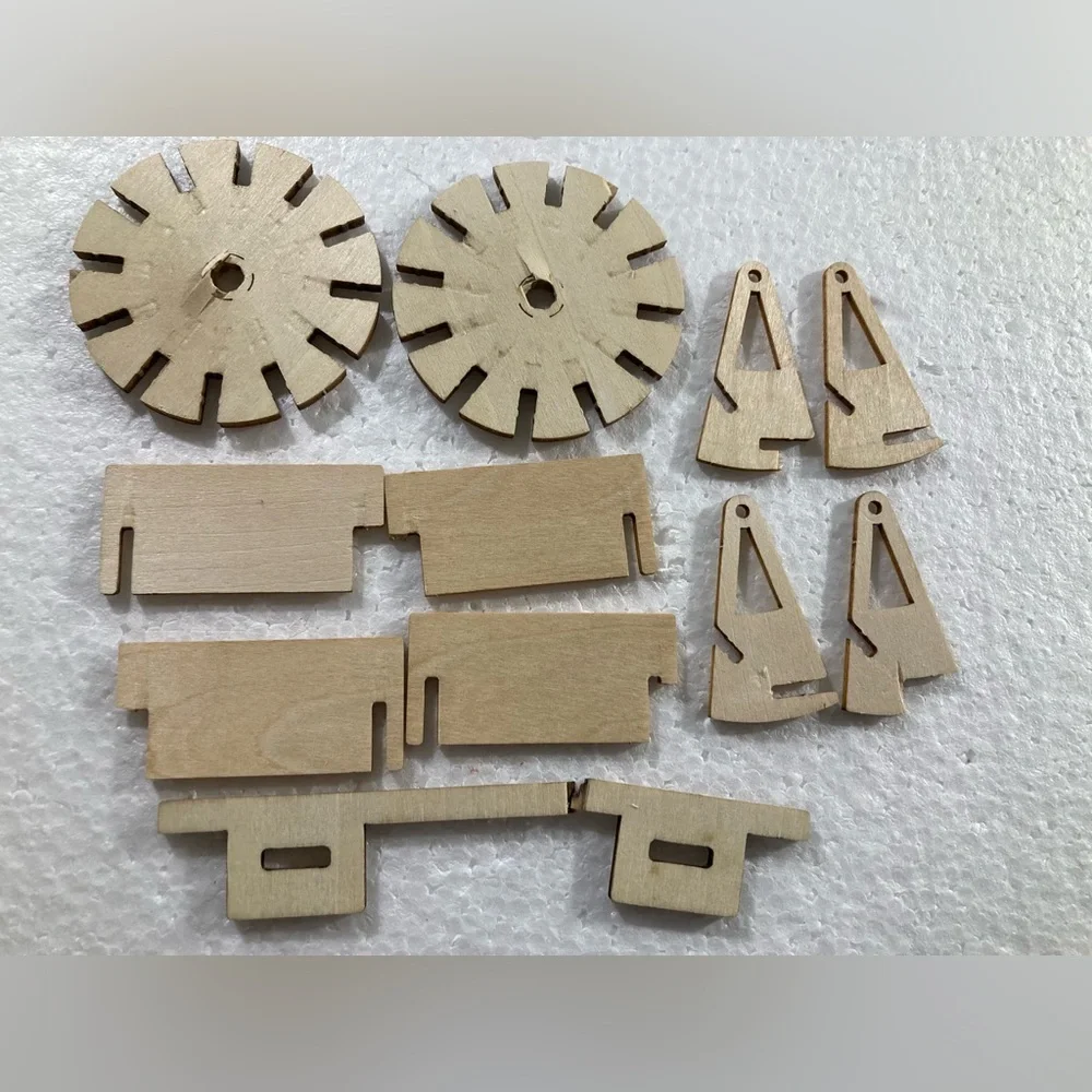 3D Wooden Ferris Wheel Kit